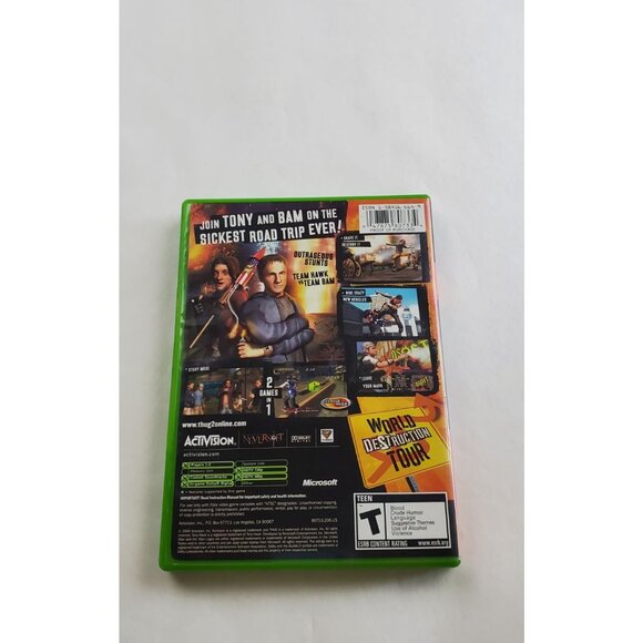 Tony Hawk's Undergorund 2 - Microsoft Xbox 2004 - CASE ONLY! - Picture 3 of 4